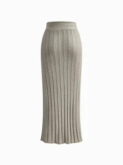 Outlet Sexy Halter Backless Skirt Set Skirt Sets|Long Sleeve Sets