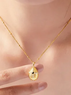Best Shell Cross Set Diamond Pendant Necklace Necklaces|Accessories