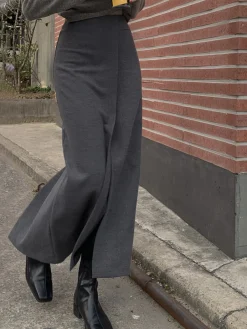 She's Effortless Slit Maxi Skirt Skirts|Bottoms