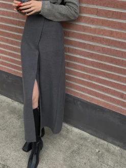 She's Effortless Slit Maxi Skirt Skirts|Bottoms