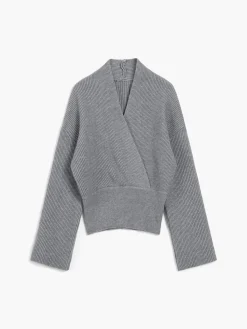 New She's Effortless Wrap Sweater Sweater Tops|Sweaters & Cardigans