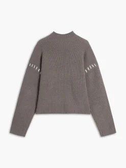 Discount Shift The Focus Oversized Mock Neck Sweater Sweater Tops|Sweaters & Cardigans