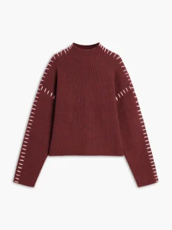 Discount Shift The Focus Oversized Mock Neck Sweater Sweater Tops|Sweaters & Cardigans
