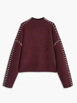 Discount Shift The Focus Oversized Mock Neck Sweater Sweater Tops|Sweaters & Cardigans