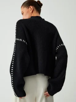 Discount Shift The Focus Oversized Mock Neck Sweater Sweater Tops|Sweaters & Cardigans