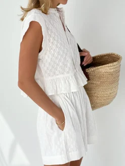Best Short Sleeve Cotton Shorts Set Shorts Sets|Shorts