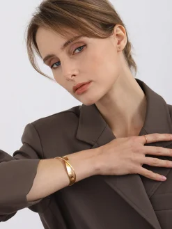 Best Simple Flat Mouthed Bracelet Rings & Bracelets|Accessories