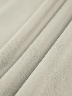 Clearance Sleeveless Button-Down Collar Tie Back Skirt Set Skirt Sets|Long Sleeve Sets