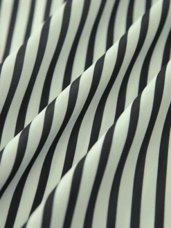 Clearance Sleeveless Pinstripe Long Dress White Dresses|Casual Dresses