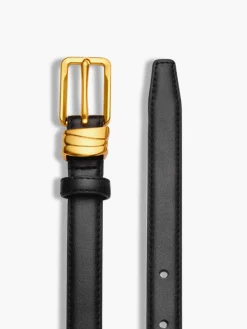 Outlet Slim Golden Pin Buckle Belt Belts & Chain|Accessories