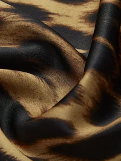 New Slim Leopard Print Maxi Skirt Skirts|Bottoms