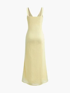 Slim Sleeveless Floral Dress Casual Dresses|Floral Dresses