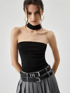 Sale Slinky Solid Halter Top Tank Tops & Camis|Matching Sets