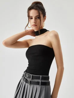 Sale Slinky Solid Halter Top Tank Tops & Camis|Matching Sets