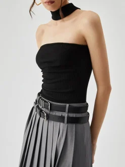Sale Slinky Solid Halter Top Tank Tops & Camis|Matching Sets
