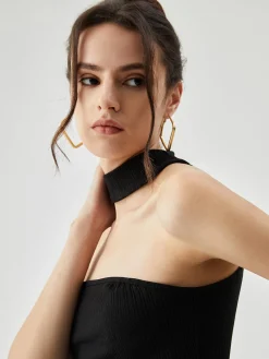 Sale Slinky Solid Halter Top Tank Tops & Camis|Matching Sets