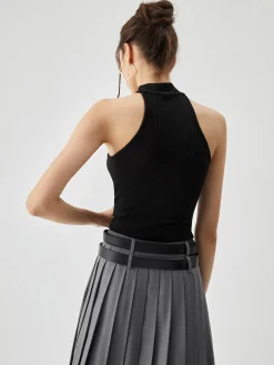 Sale Slinky Solid Halter Top Tank Tops & Camis|Matching Sets