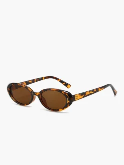 Discount Small Oval Leopard Frame Sunglasses Sunglasses|Accessories