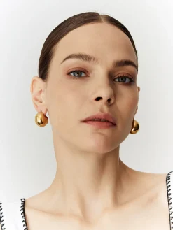 Small Tear Drop Earrings Earrings|Accessories