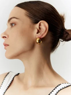Small Tear Drop Earrings Earrings|Accessories