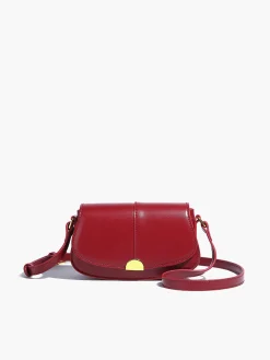 Soft Buckle Glossy Crossbody Bag Bags|Accessories