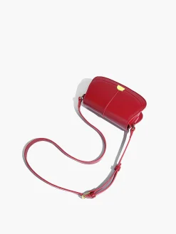 Soft Buckle Glossy Crossbody Bag Bags|Accessories