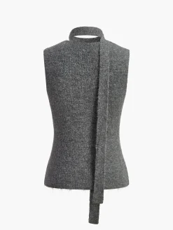 Discount Soft Ribbed Belted Sweater Co-ords Sweater Tops|Sweaters & Cardigans