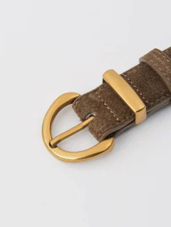 Soft-Buckle Leather Belt Belts & Chain|Accessories