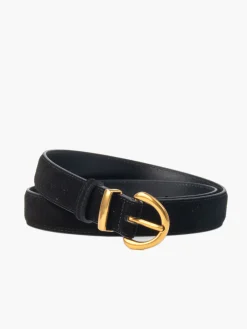 Soft-Buckle Leather Belt Belts & Chain|Accessories