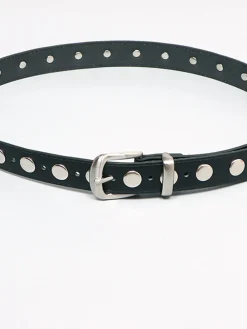 New Soft-Buckle Studded Belt Belts & Chain|Accessories