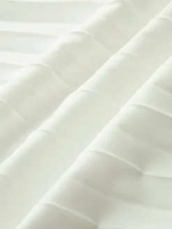 New Solid Pleated Strapless Split Dress White Dresses|Casual Dresses