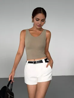 Discount Solid Pockets Shorts Shorts|Bottoms