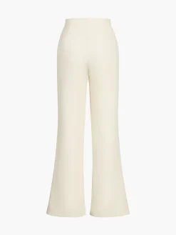 Sale Solid Tube Top With Wide Leg Pants Set Pants Sets|Wide Leg
