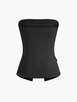 Best Split Tube Top Without Belt Tank Tops & Camis|Tops