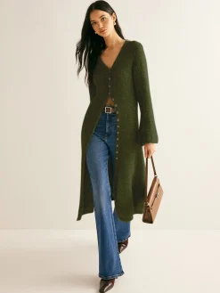 Best Stacking V-Neck Split Breasted Sweater Dress White Dresses|Black Dresses