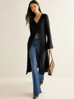 Best Stacking V-Neck Split Breasted Sweater Dress White Dresses|Black Dresses