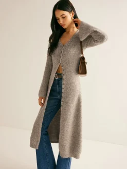 Best Stacking V-Neck Split Breasted Sweater Dress White Dresses|Black Dresses
