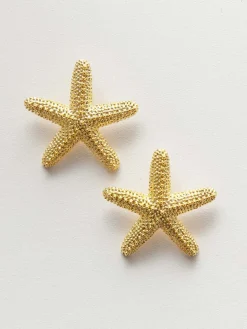 Discount Starfish Design Beach Holiday Earrings Earrings|Accessories