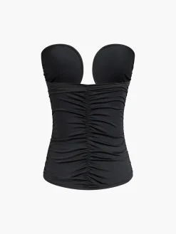 Hot Strapless Wire Bustier Corset Top Sweater Tops|Corset Tops