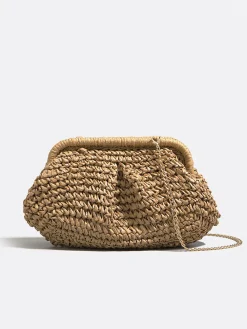 Straw Clutch Bag Bags|Accessories