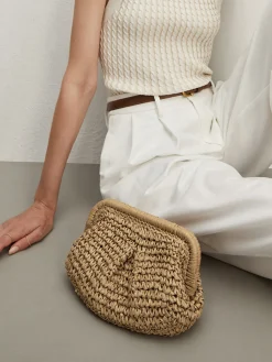 Straw Clutch Bag Bags|Accessories