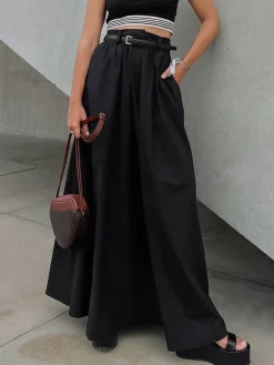 Hot Street Vibe Maxi Skirt Skirts|Bottoms