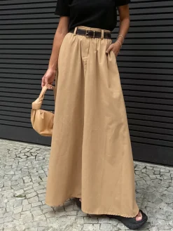 Hot Street Vibe Maxi Skirt Skirts|Bottoms