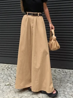 Hot Street Vibe Maxi Skirt Skirts|Bottoms