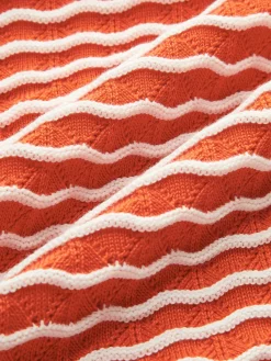 Outlet Stripe One Shoulder Knit Top Sweater Tops|Sweaters & Cardigans