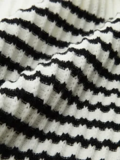 Online Stripe Panel Sweater Vest Sweater Vests|Sweaters & Cardigans