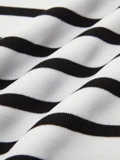 Best Striped Crop Bodycon Knit Top Sweater Tops|Sweaters & Cardigans