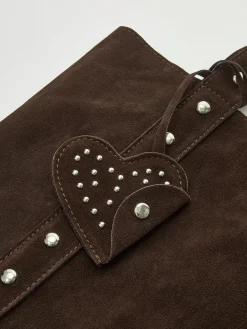 Best Studded Clasp Button Shoulder Bag Bags|Accessories