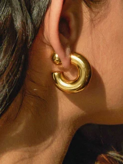 Outlet Stylish C-Shaped Earrings Earrings|Accessories
