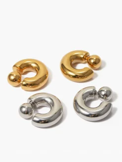 Outlet Stylish C-Shaped Earrings Earrings|Accessories